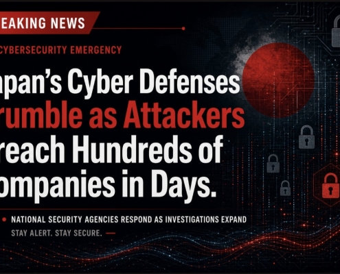 Fostoria News Japan's cyber defenses breached as hackers target hundreds of companies.